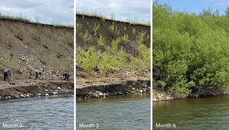 Serene River and Lake Landscape Photography