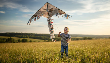 Beautiful Sky and Clouds in Natural Environmentの写真素材