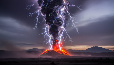 Beautiful Sky and Clouds in Natural Environmentの写真素材