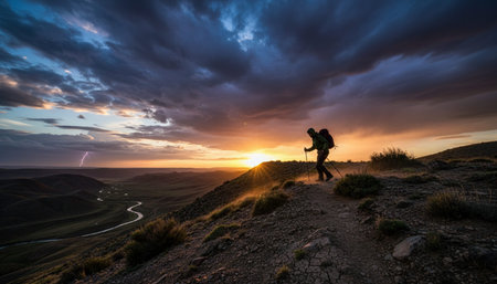 Beautiful Sky and Clouds in Natural Environmentの写真素材