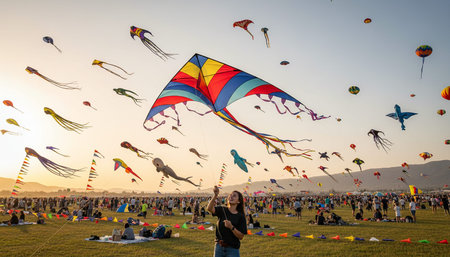 Beautiful Sky and Clouds in Natural Environmentの写真素材