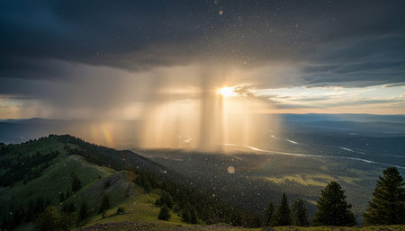 Beautiful Sky and Clouds in Natural Environment