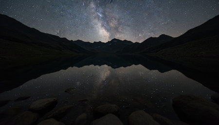 Beautiful Sky and Clouds in Natural Environmentの写真素材