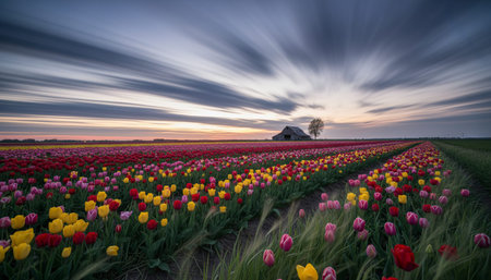 Beautiful Sky and Clouds in Natural Environmentの写真素材