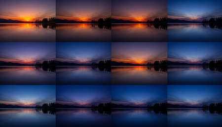 Serene River and Lake Landscape Photography