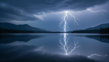 Serene River and Lake Landscape Photography