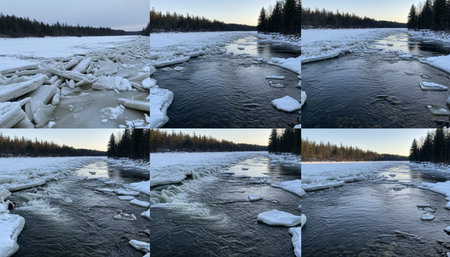 Serene River and Lake Landscape Photography