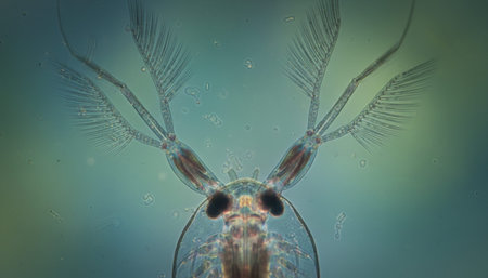 Serene River and Lake Landscape Photographyの写真素材