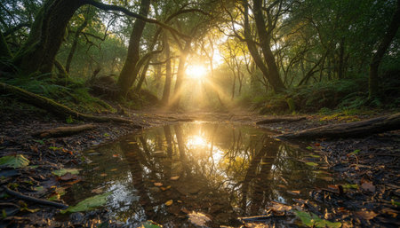 Serene River and Lake Landscape Photography