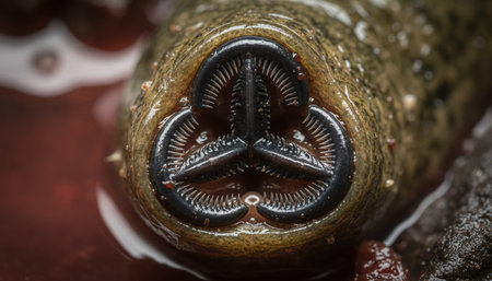Serene River and Lake Landscape Photographyの写真素材