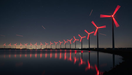 Serene River and Lake Landscape Photographyの写真素材