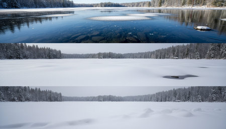 Serene River and Lake Landscape Photography