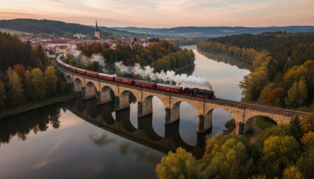 Serene River and Lake Landscape Photography