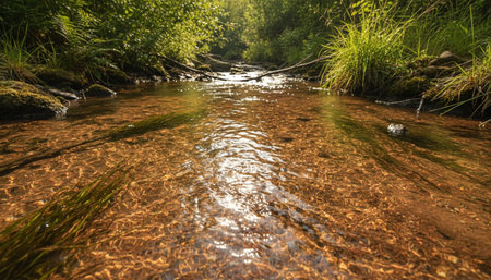 Serene River and Lake Landscape Photography