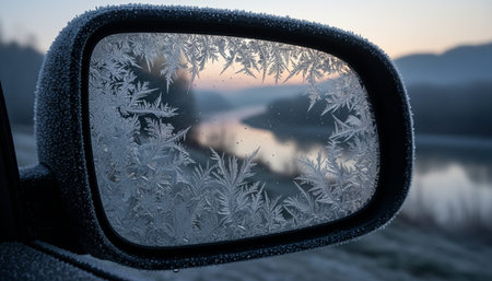 Serene River and Lake Landscape Photographyの写真素材