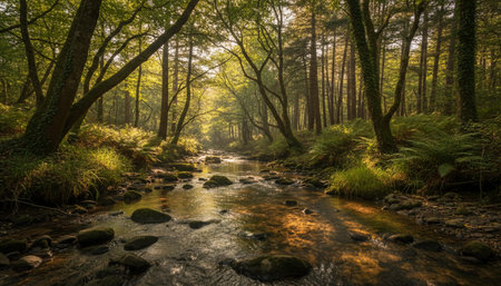 Serene River and Lake Landscape Photography