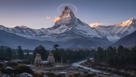 Outdoor Mountain Landscape Photography