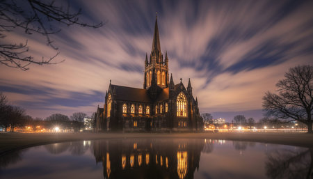 Beautiful Sky and Clouds in Natural Environmentの写真素材