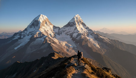 Outdoor Mountain Landscape Photographyの写真素材