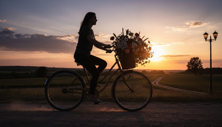Beautiful Sky and Clouds in Natural Environmentの写真素材