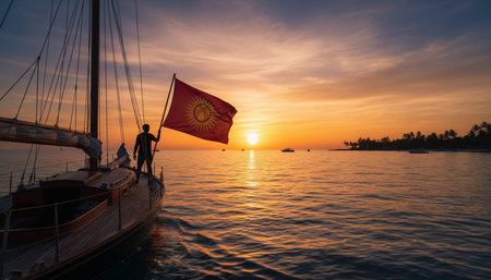 Beautiful Sky and Clouds in Natural Environmentの写真素材