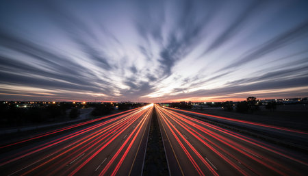 Beautiful Sky and Clouds in Natural Environmentの写真素材