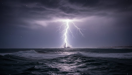 Beautiful Sky and Clouds in Natural Environmentの写真素材