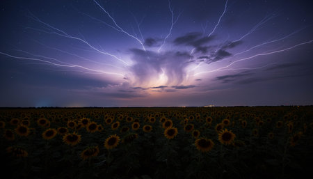 Beautiful Sky and Clouds in Natural Environment