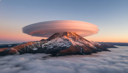 Beautiful Sky and Clouds in Natural Environment