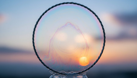 Beautiful Sky and Clouds in Natural Environmentの写真素材