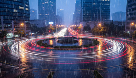 Beautiful Sky and Clouds in Natural Environmentの写真素材