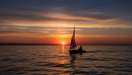 Beautiful Sky and Clouds in Natural Environmentの写真素材