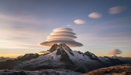Beautiful Sky and Clouds in Natural Environment