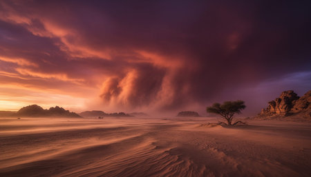 Beautiful Sky and Clouds in Natural Environment