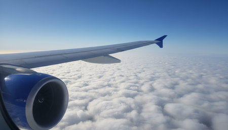 Beautiful Sky and Clouds in Natural Environment