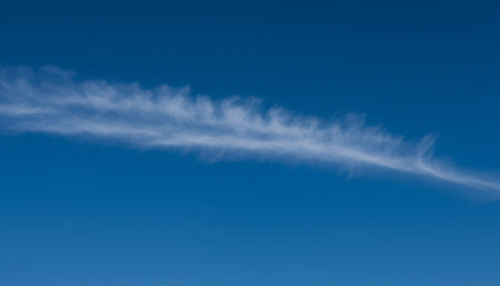 Beautiful Sky and Clouds in Natural Environmentの写真素材