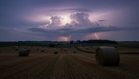 Beautiful Sky and Clouds in Natural Environment