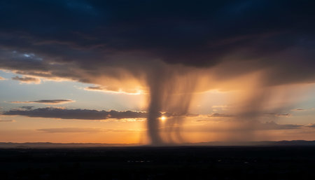 Beautiful Sky and Clouds in Natural Environmentの写真素材