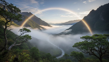 Beautiful Sky and Clouds in Natural Environment