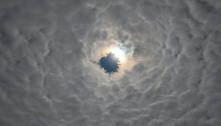 Beautiful Sky and Clouds in Natural Environment