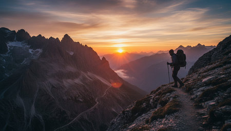 Beautiful Sky and Clouds in Natural Environmentの写真素材
