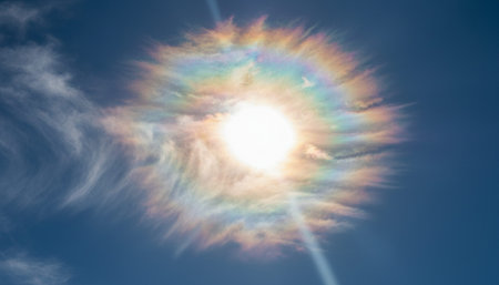 Beautiful Sky and Clouds in Natural Environment
