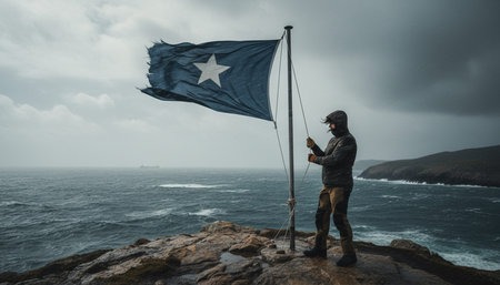 Beautiful Sky and Clouds in Natural Environmentの写真素材
