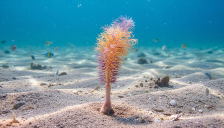 Beautiful Sea and Ocean Landscape in Natural Environment