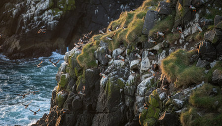 Beautiful Sea and Ocean Landscape in Natural Environment