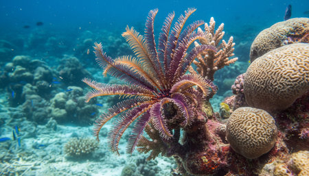 Beautiful Sea and Ocean Landscape in Natural Environment
