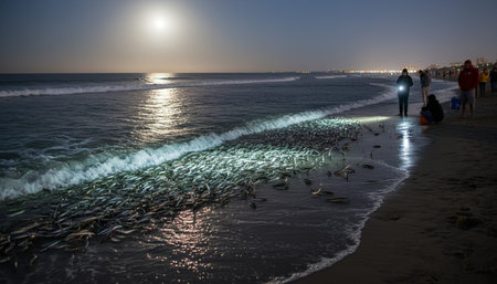 Beautiful Sea and Ocean Landscape in Natural Environment