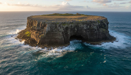 Beautiful Sea and Ocean Landscape in Natural Environment