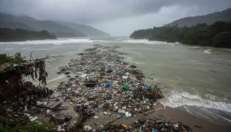 Beautiful Sea and Ocean Landscape in Natural Environment