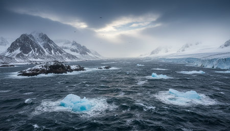 Beautiful Sea and Ocean Landscape in Natural Environment